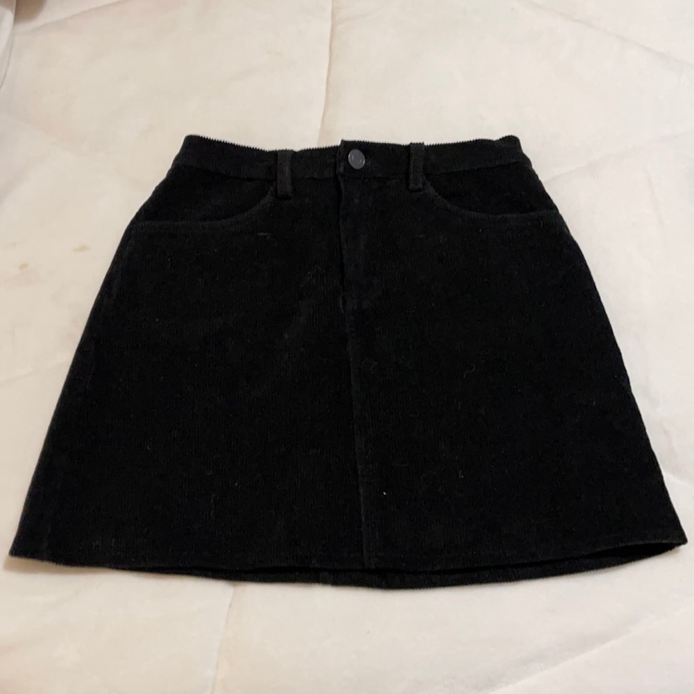 Corduroy black Pacsun skirt